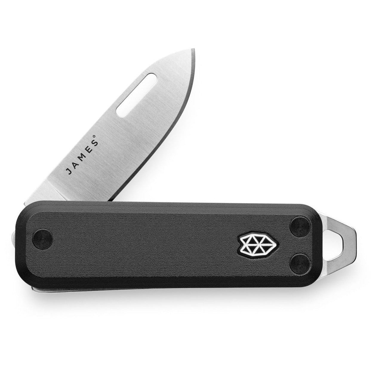 The James Brand The Elko Keychain Knife - Black/Stainless