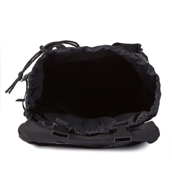 Topo Designs Klettersack - Ballistic Black/Black Leather | Gallantry