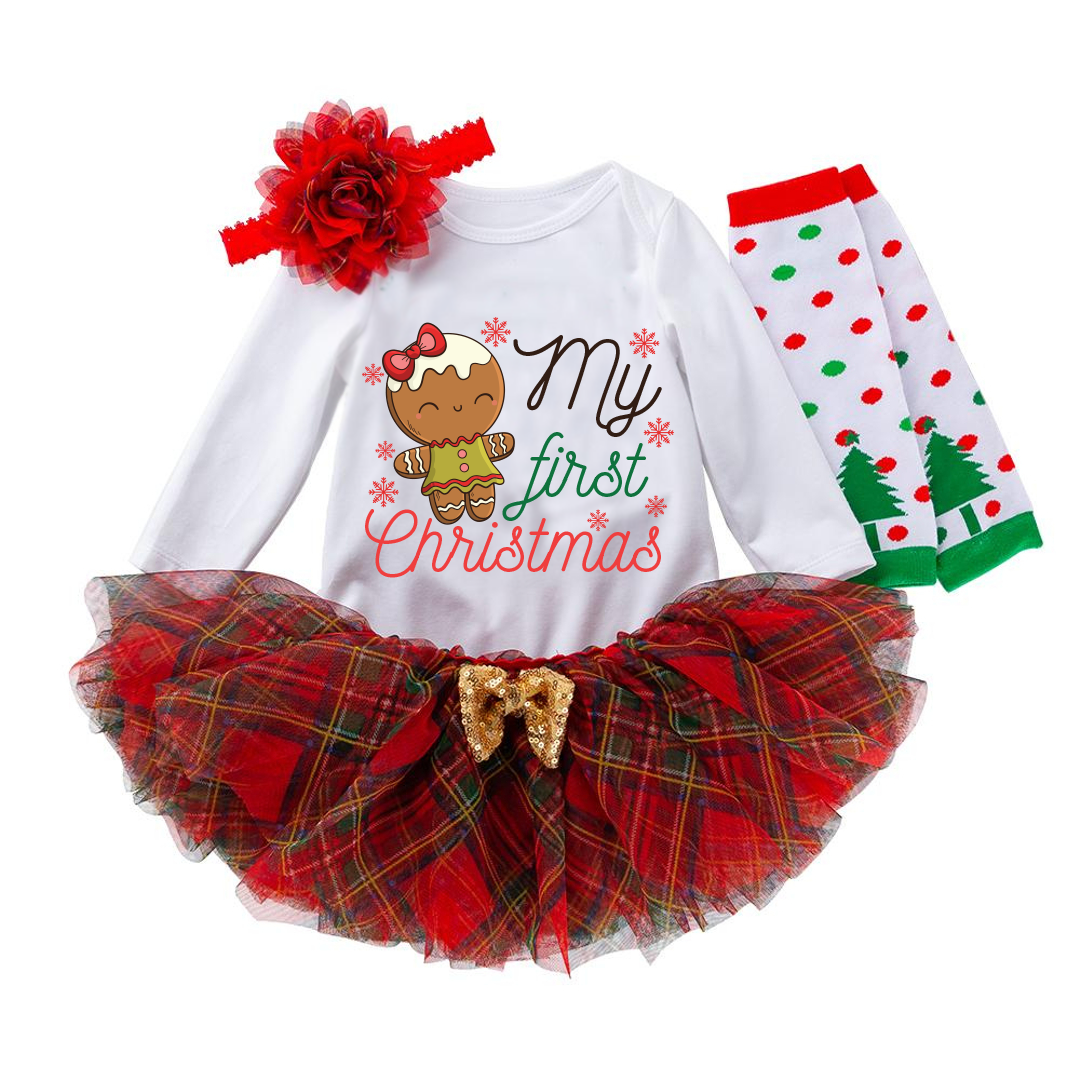 my 1st christmas dress