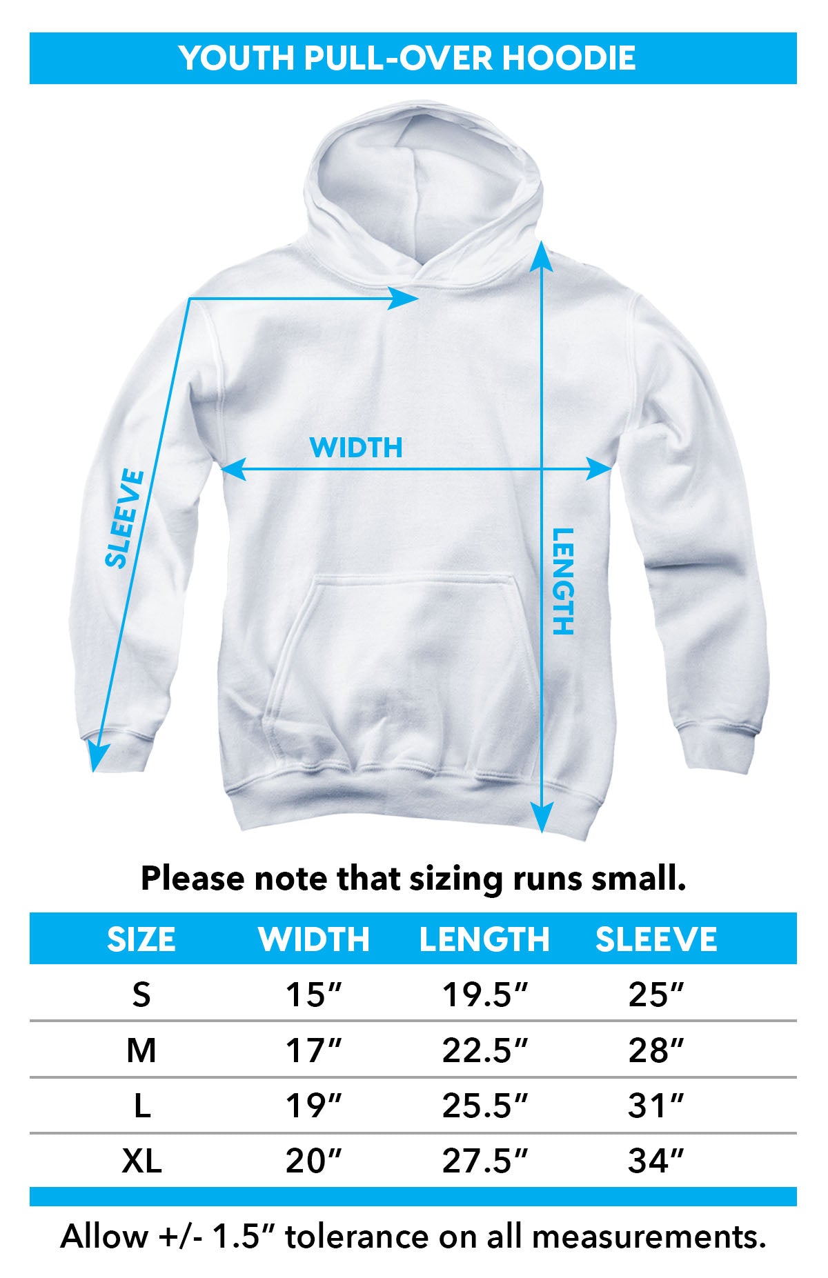 Youth Hoodie (Ages 8-12)