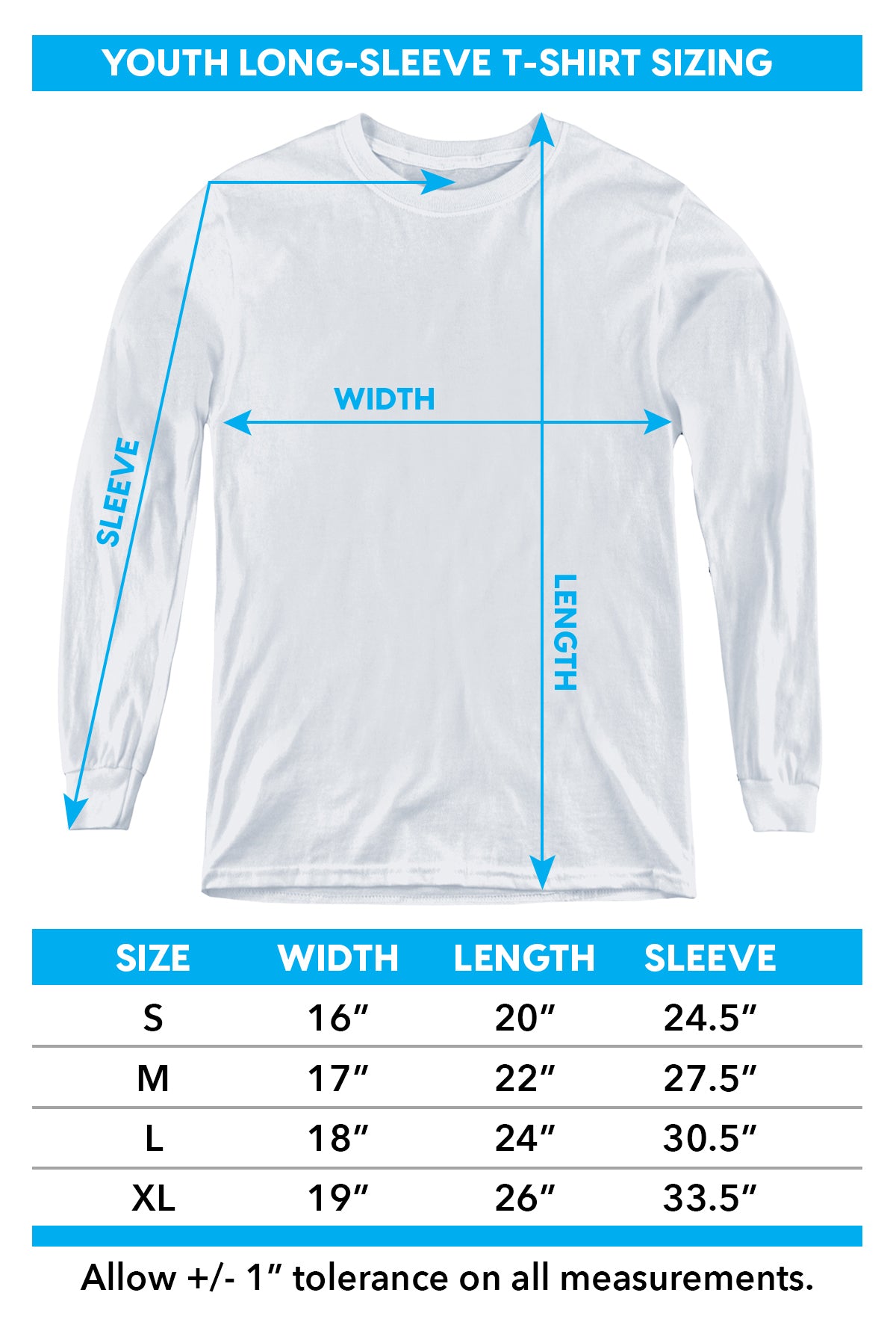  Youth Long Sleeve T-Shirt