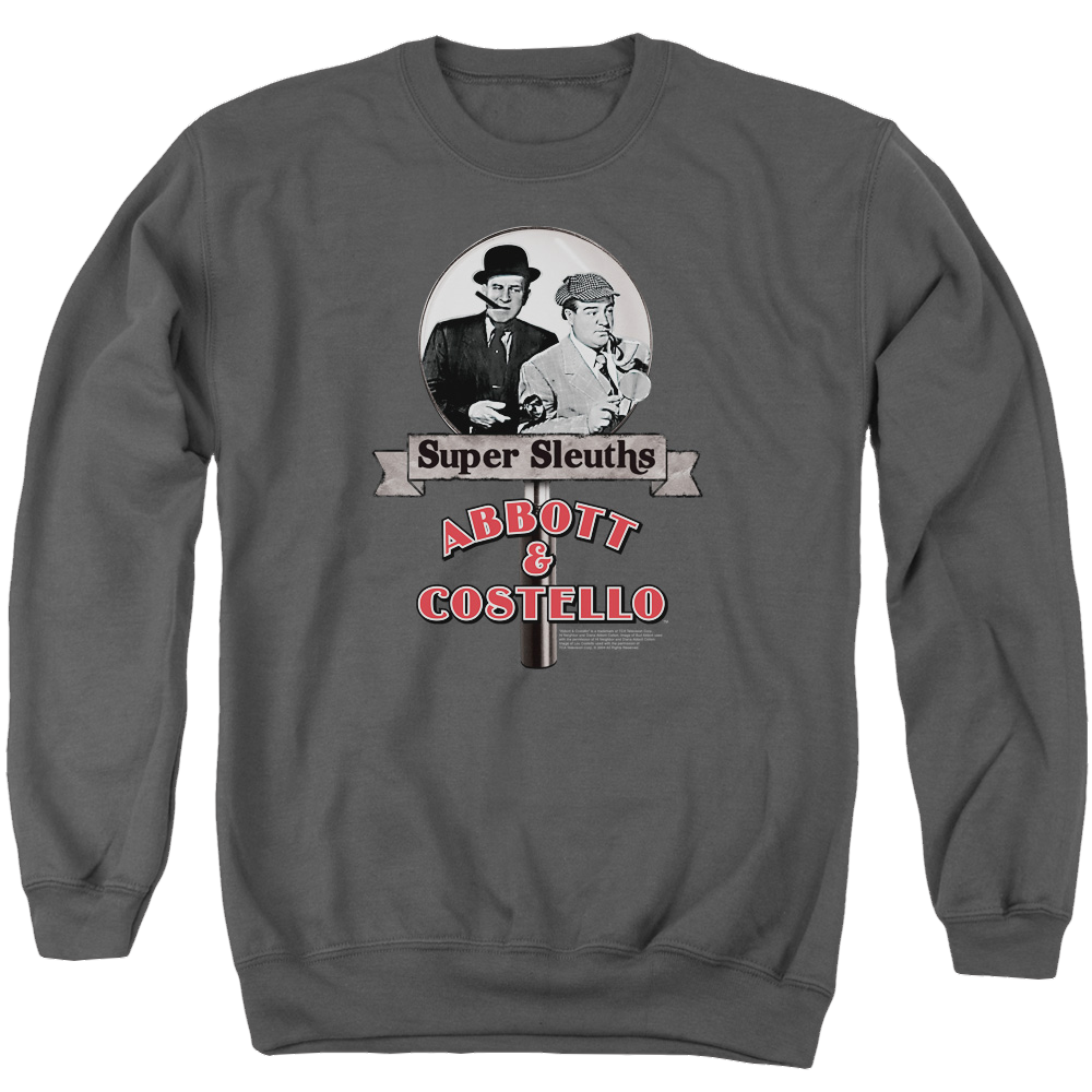 Abbott and Costello Super Sleuths - Men's Crewneck Sweatshirt