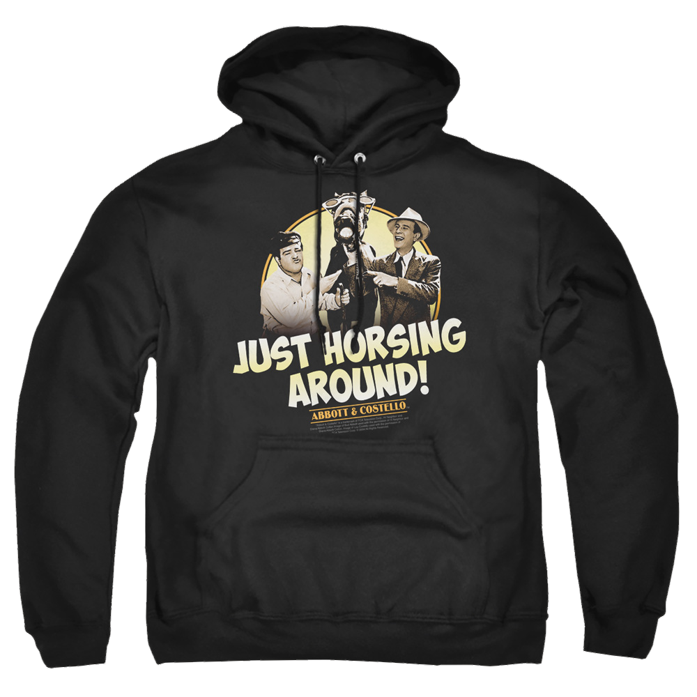 Abbott and Costello Horsing Around - Pullover Hoodie