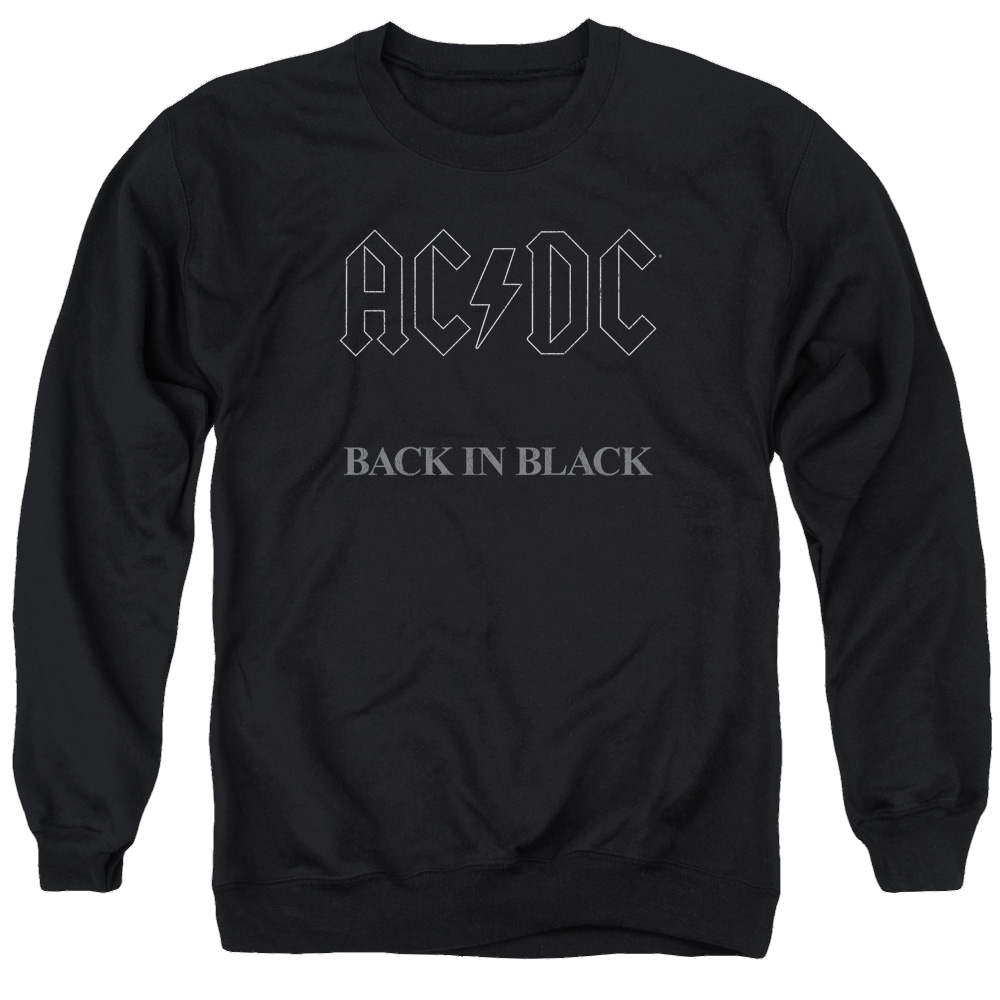 AC/DC Back In Black - Men's Crewneck Sweatshirt