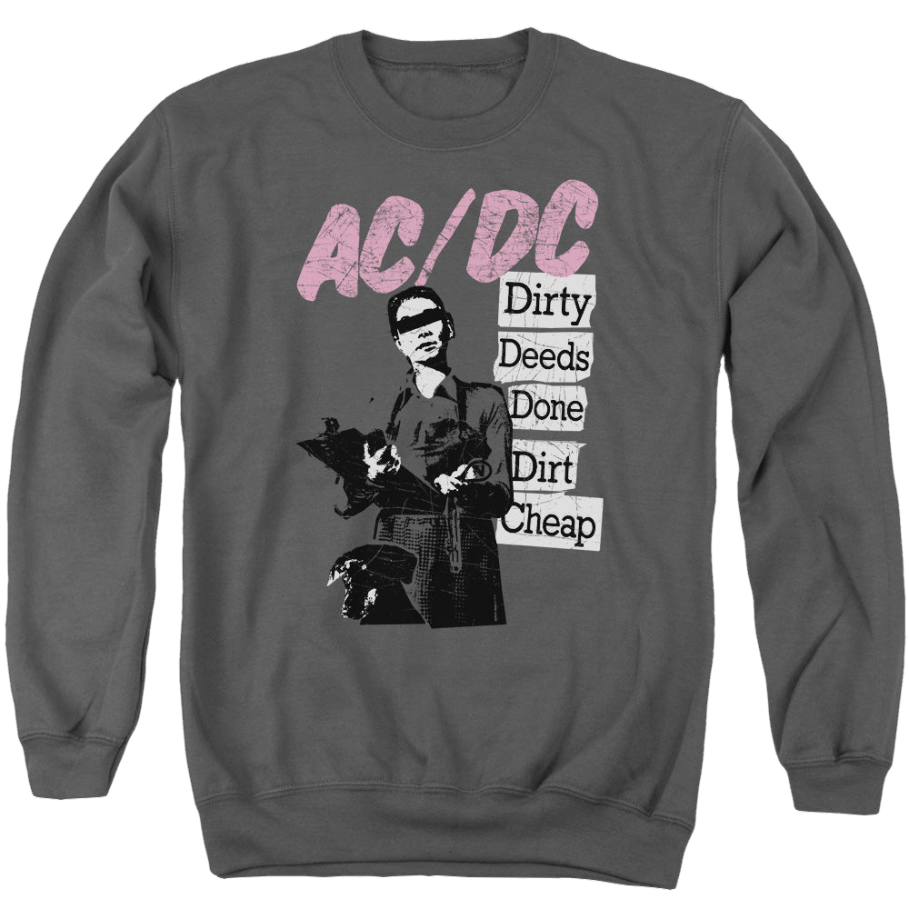 ACDC Acdc Dirty Deeds - Men's Crewneck Sweatshirt