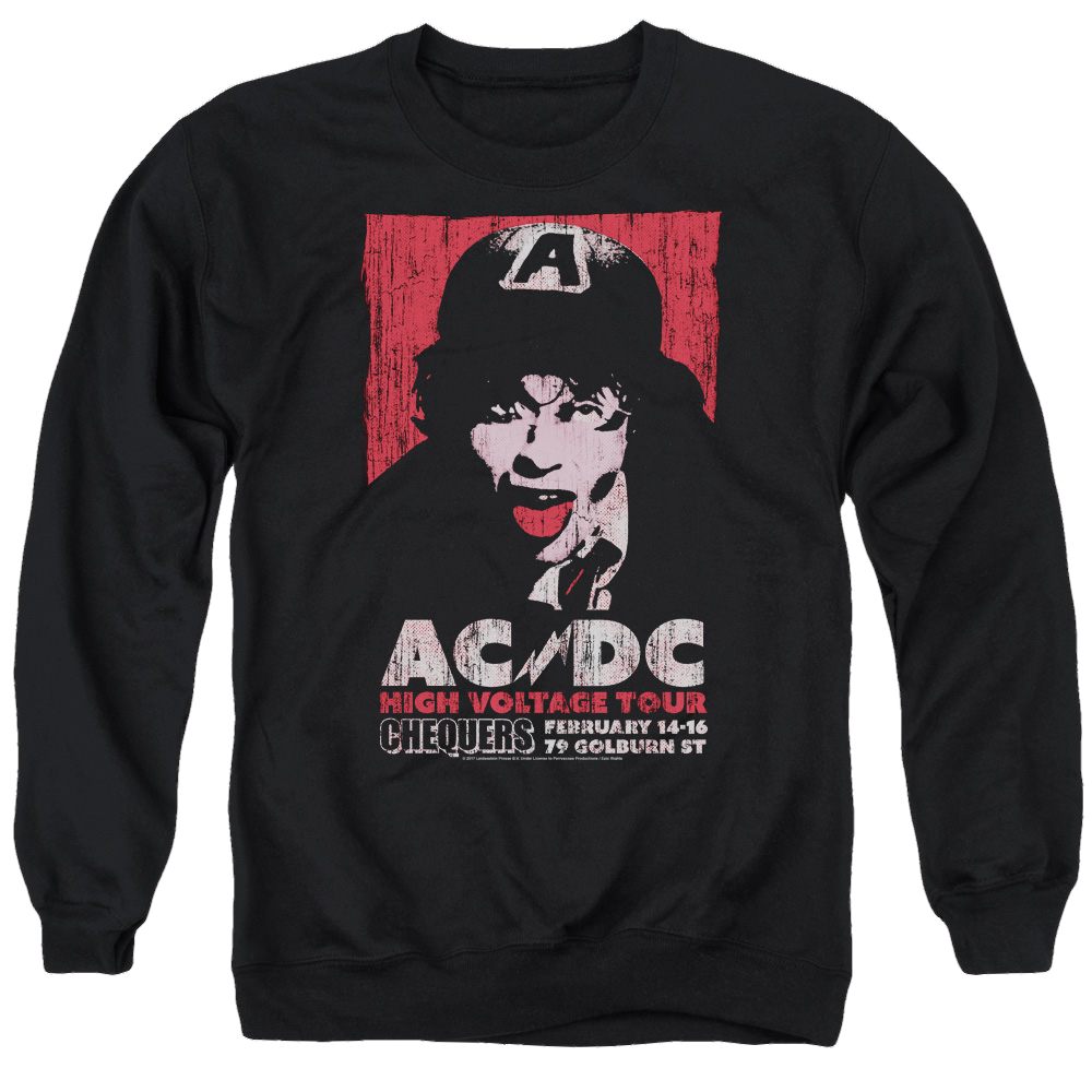 AC/DC High Voltage Live 1975 - Men's Crewneck Sweatshirt