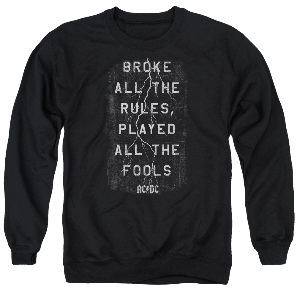 AC/DC Struck - Men's Crewneck Sweatshirt