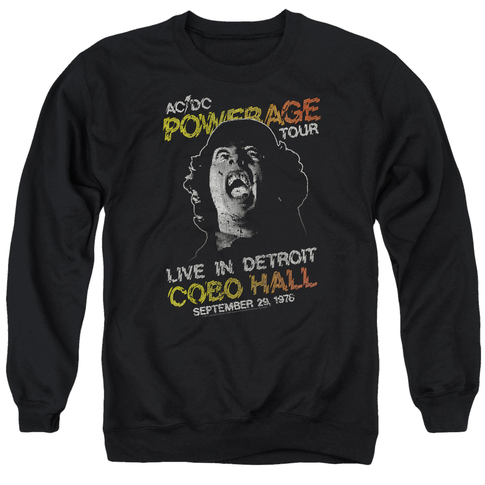 AC/DC Powerage Tour - Men's Crewneck Sweatshirt