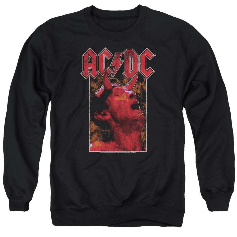 AC/DC Horns - Men's Crewneck Sweatshirt