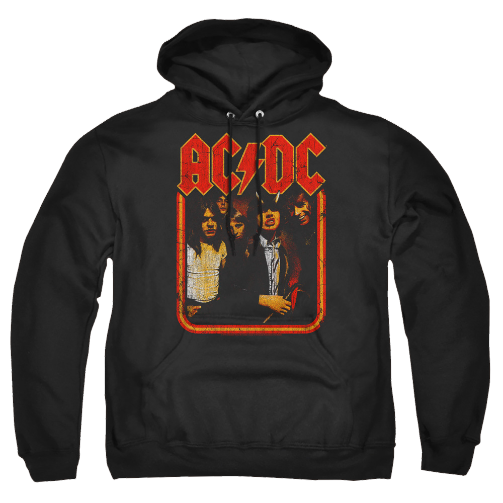 AC/DC Group Distressed - Pullover Hoodie