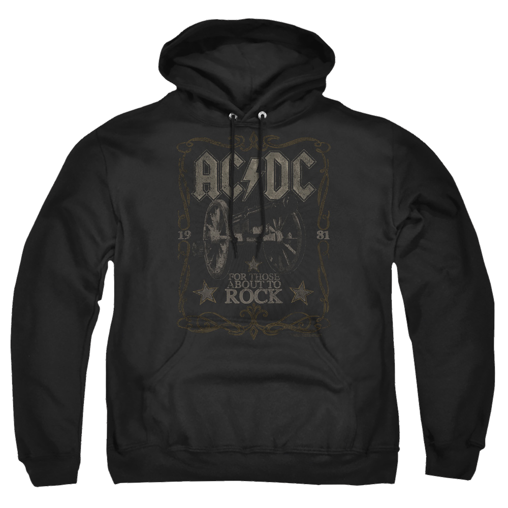 AC/DC Rock Label - Pullover Hoodie