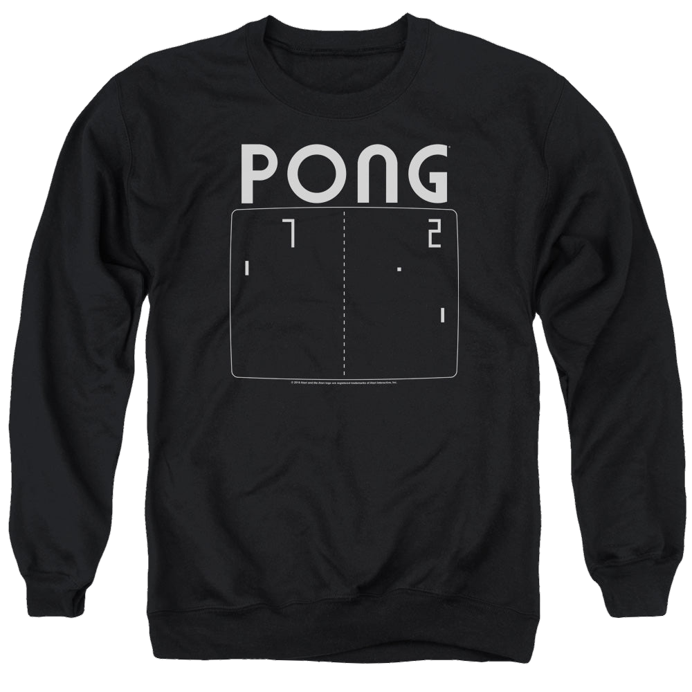 Atari Pong Screen - Men's Crewneck Sweatshirt