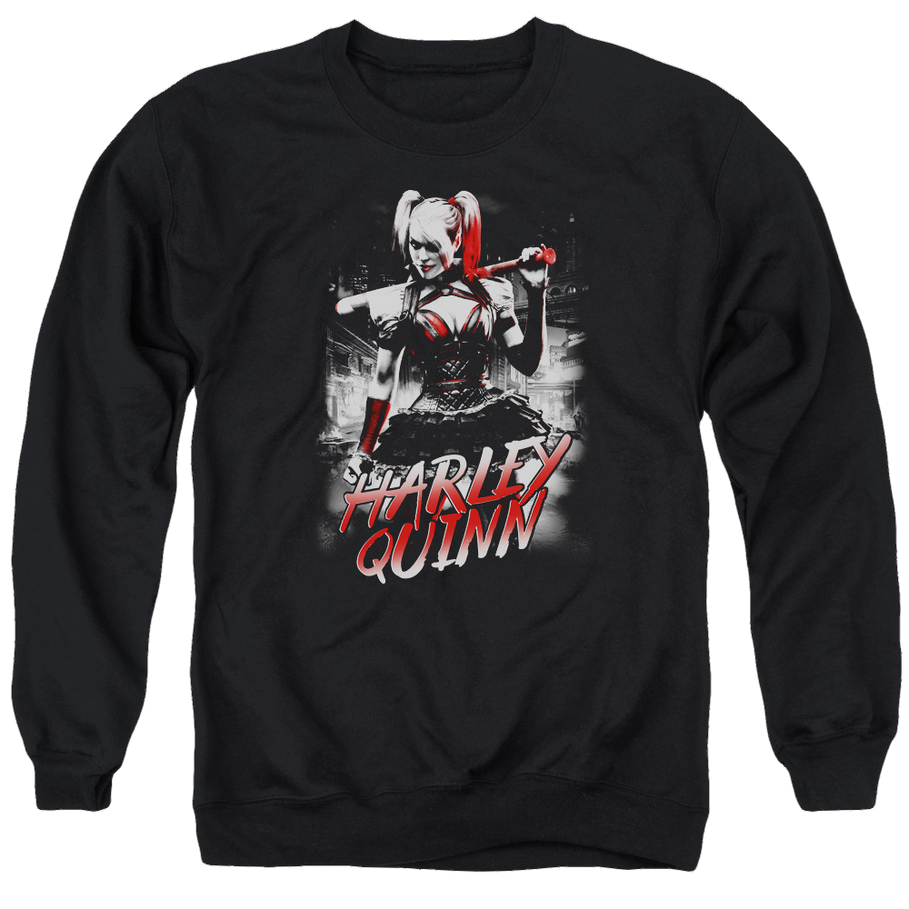 Batman - Arkham Quinn City - Men's Crewneck Sweatshirt