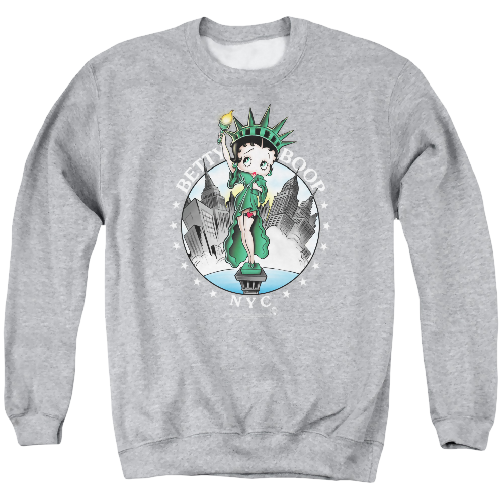 Betty Boop Nyc - Men's Crewneck Sweatshirt