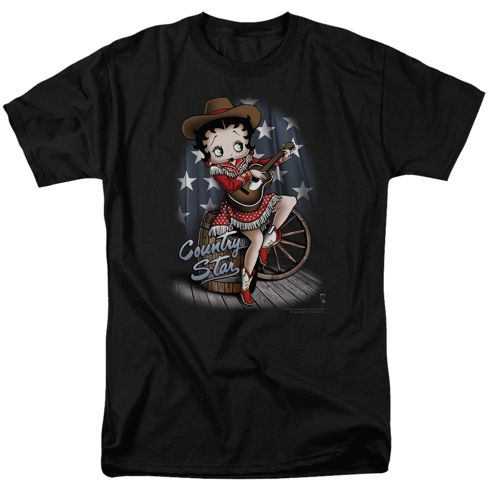 Betty Boop Country Star - Men's Regular Fit T-Shirt