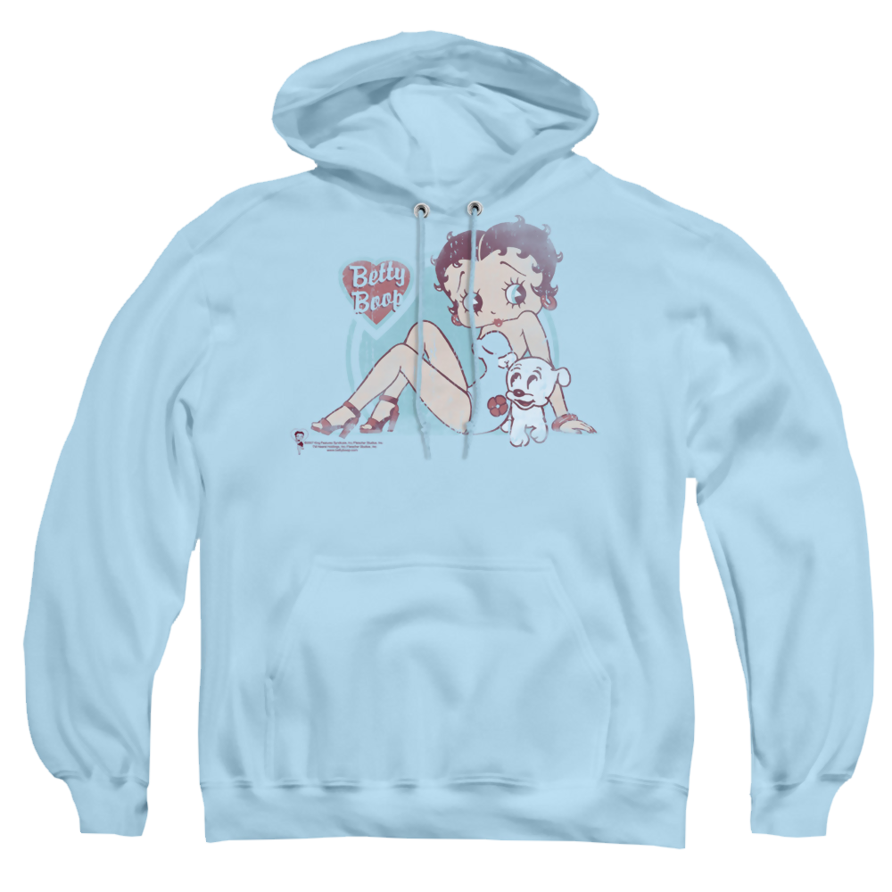 Betty Boop Vintage Pin Pup - Pullover Hoodie