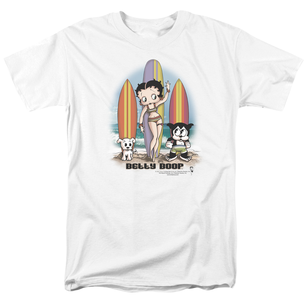 Betty Boop Surfers - Men's Regular Fit T-Shirt