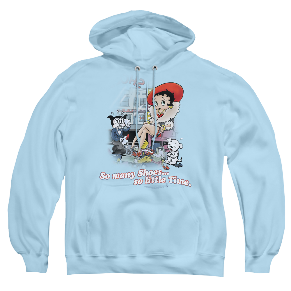 Betty Boop So Many Shoes - Pullover Hoodie