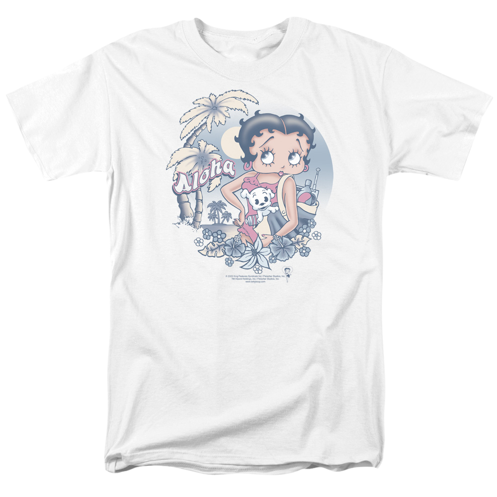 Betty Boop Aloha - Men's Regular Fit T-Shirt