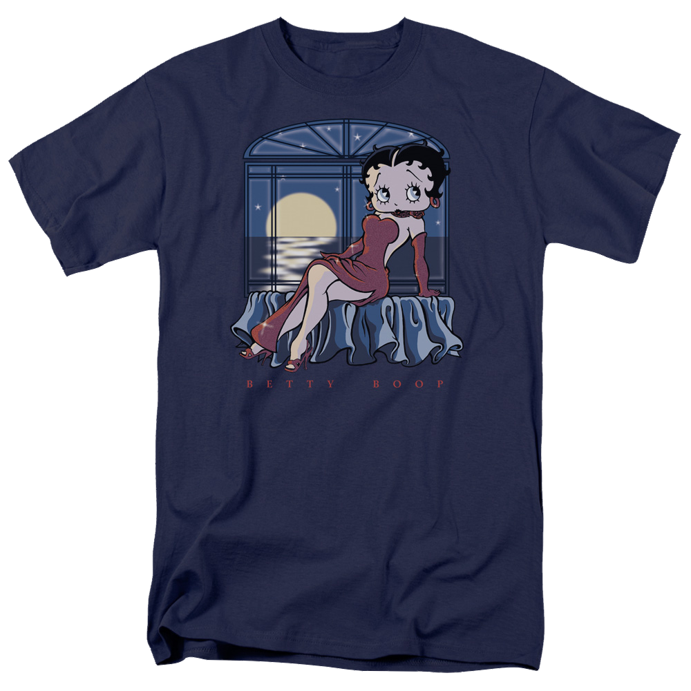 Betty Boop Moonlight - Men's Regular Fit T-Shirt