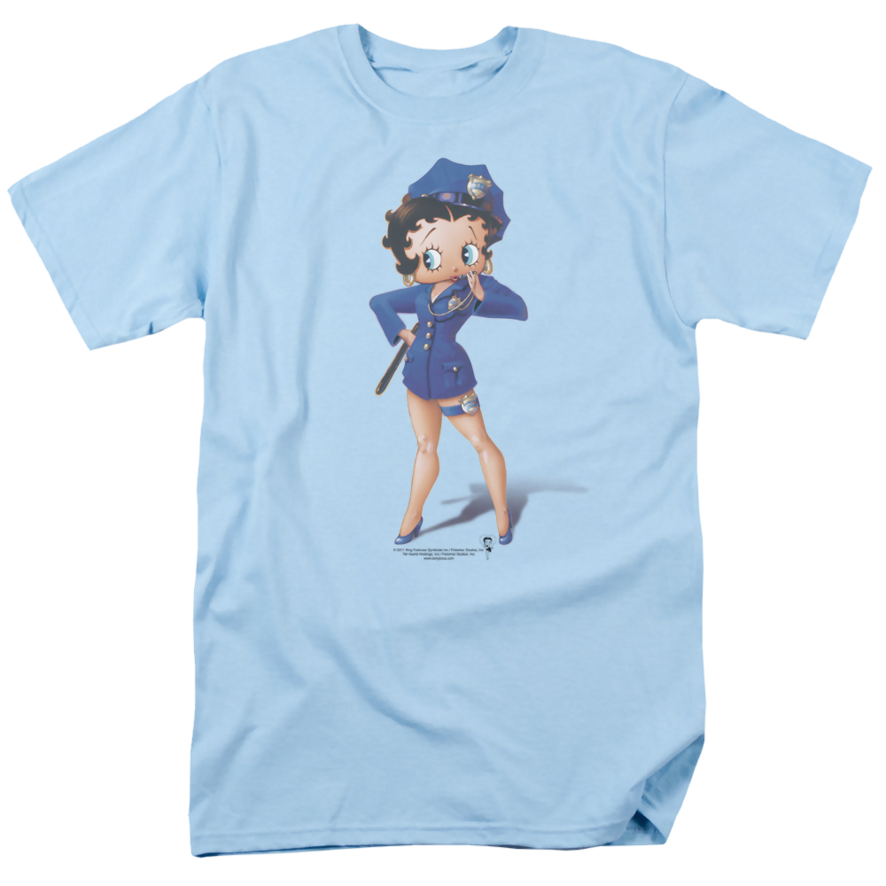 Betty Boop Officer Boop - Men's Regular Fit T-Shirt