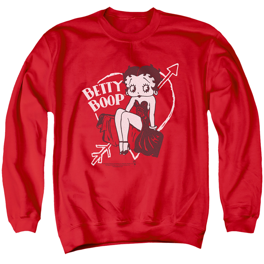 Betty Boop Lover Girl - Men's Crewneck Sweatshirt