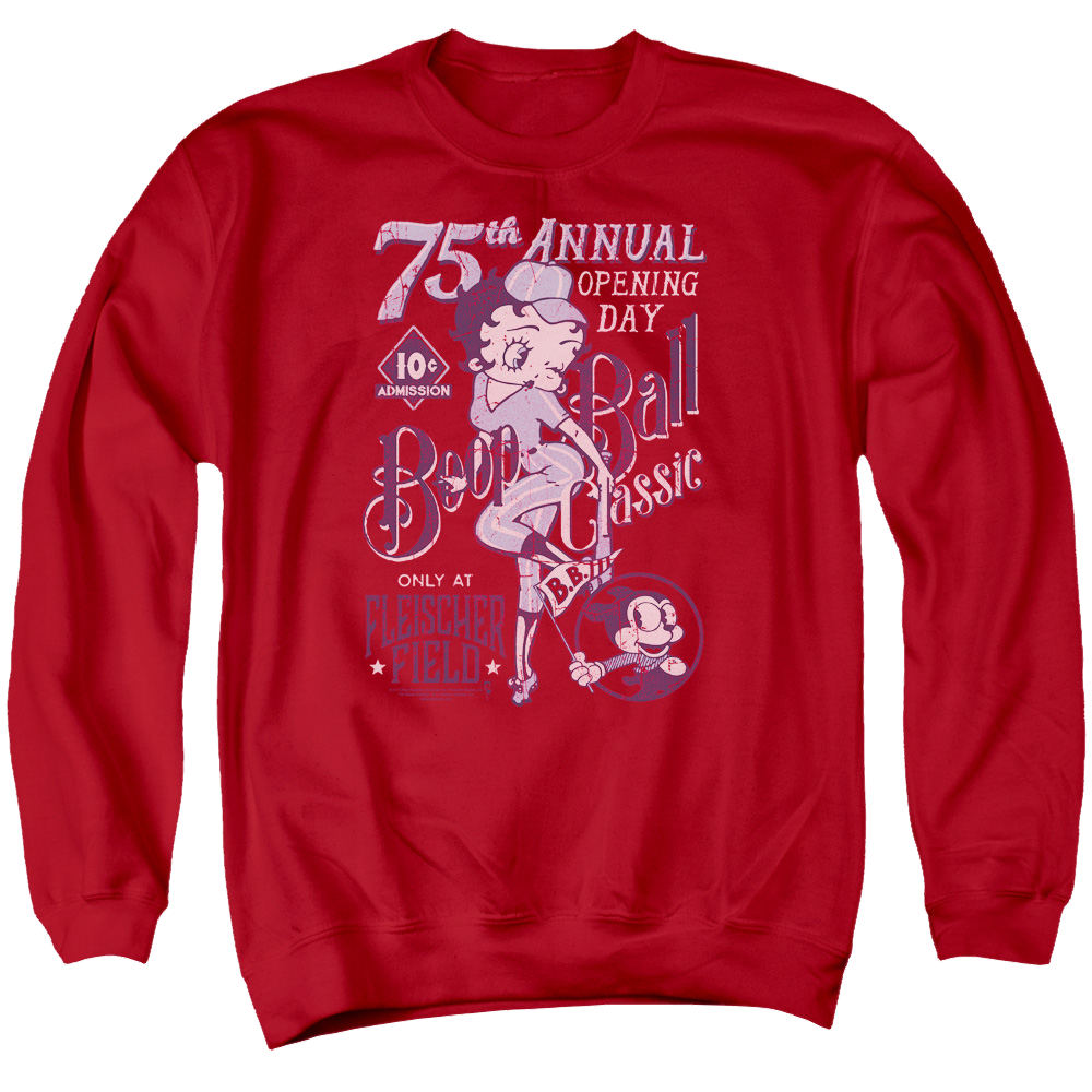 Betty Boop Boop Ball - Men's Crewneck Sweatshirt