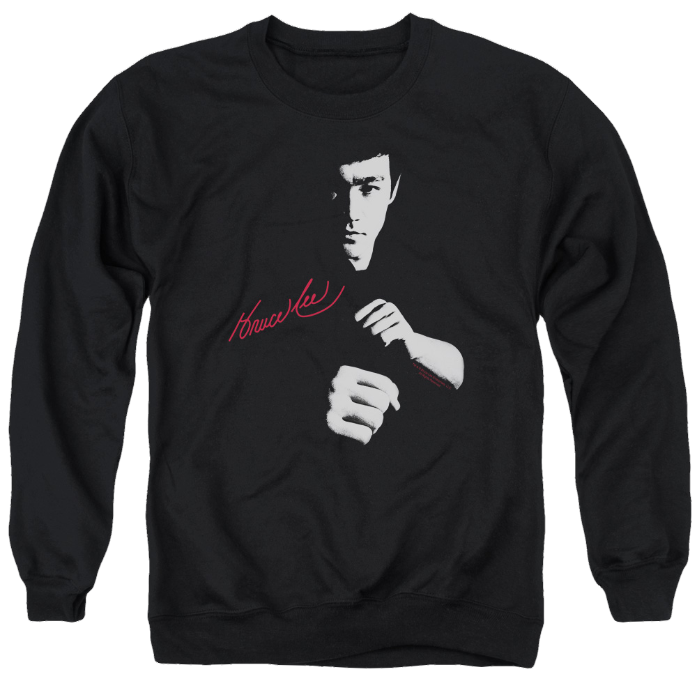 Bruce Lee The Dragon Awaits - Men's Crewneck Sweatshirt