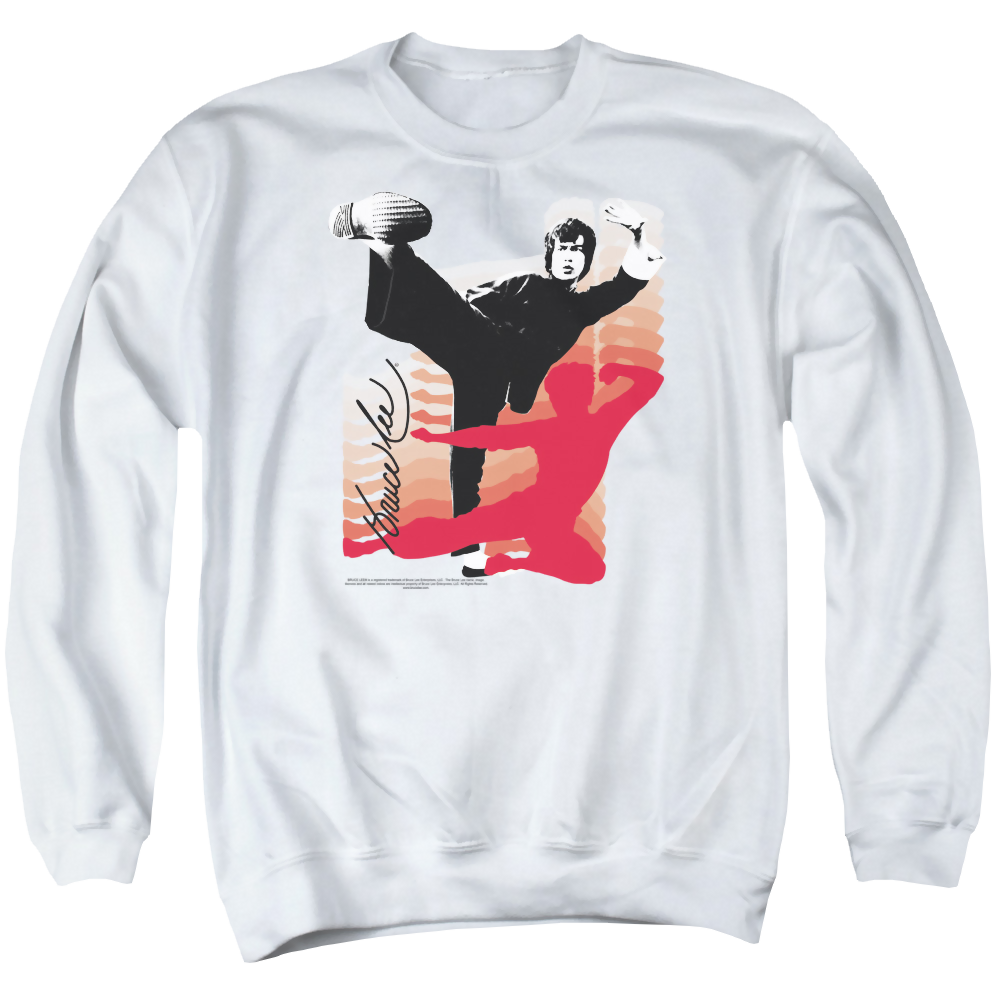 Bruce Lee Kick It - Men's Crewneck Sweatshirt