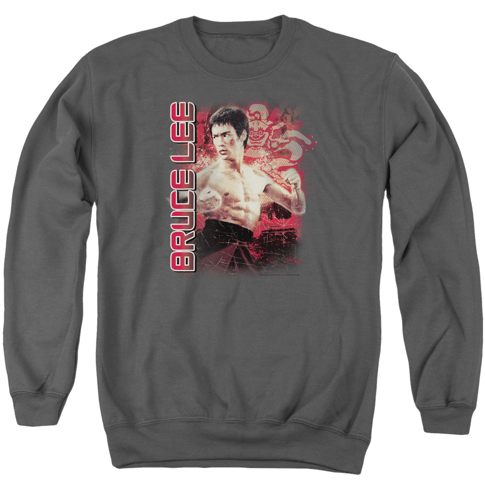 Bruce Lee Fury - Men's Crewneck Sweatshirt