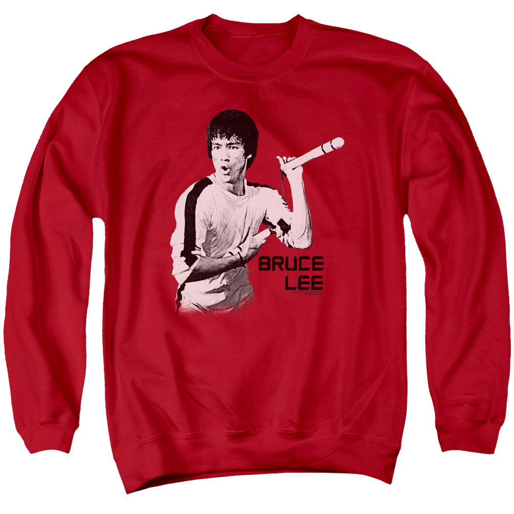 Bruce Lee Nunchucks - Men's Crewneck Sweatshirt