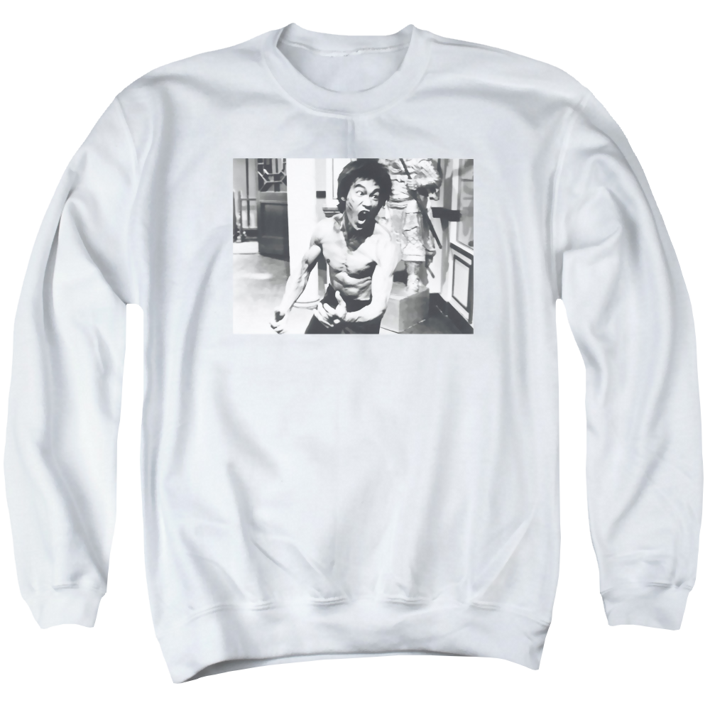 Bruce Lee Full Of Fury - Men's Crewneck Sweatshirt