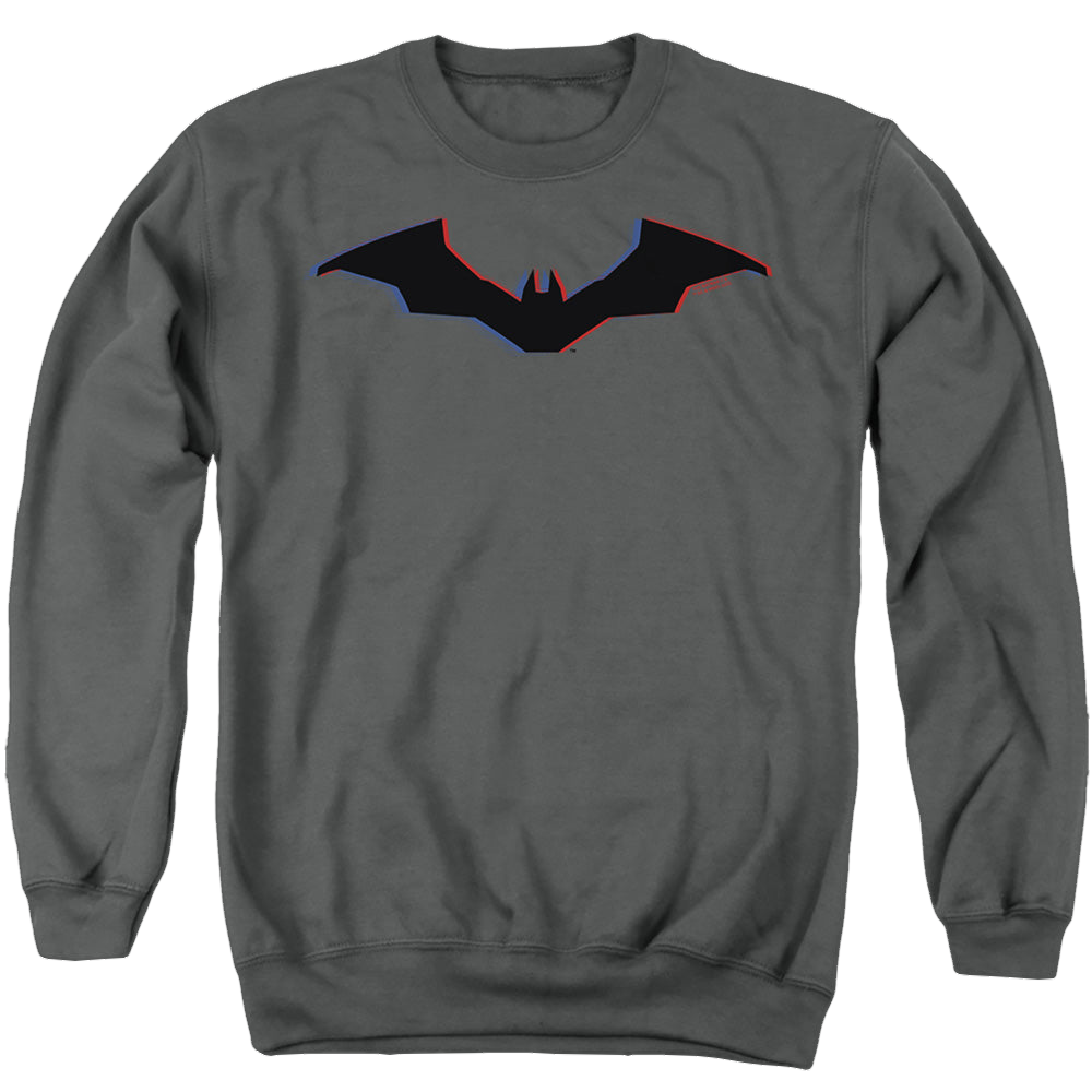 The Batman (2022) Tri-Color Bat Silhouette - Men's Crewneck Sweatshirt