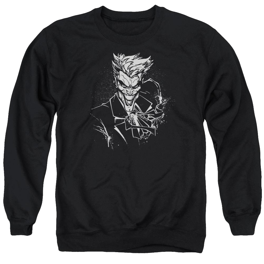 Batman Joker's Splatter Smile - Men's Crewneck Sweatshirt