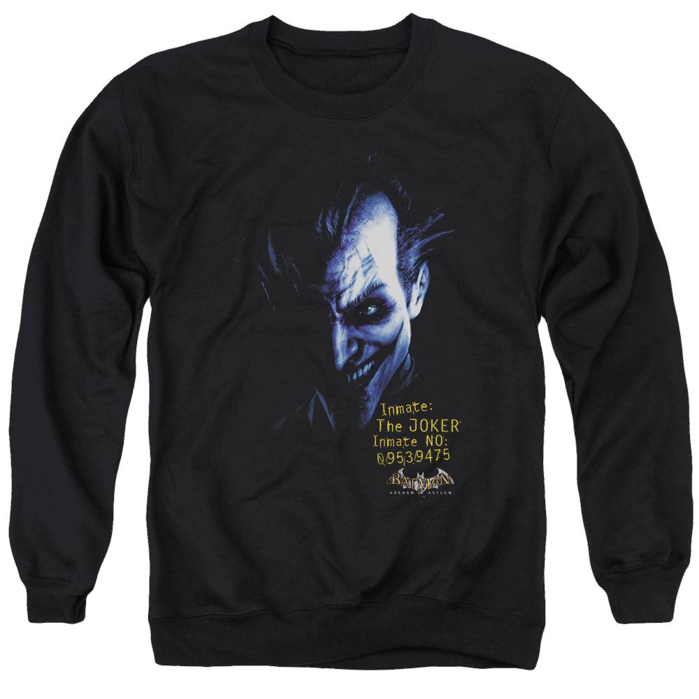 Batman - Arkham Arkham Joker - Men's Crewneck Sweatshirt