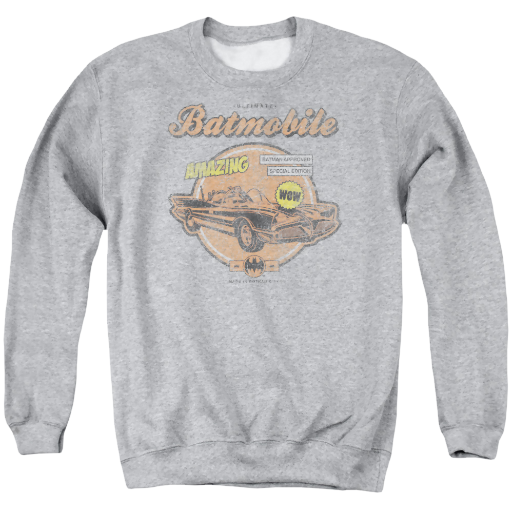 Batman Amazing Batmobile - Men's Crewneck Sweatshirt