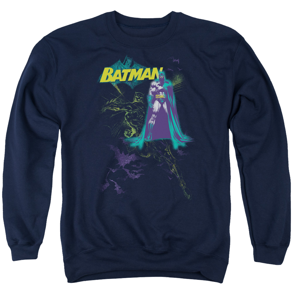 Batman Bat Spray - Men's Crewneck Sweatshirt