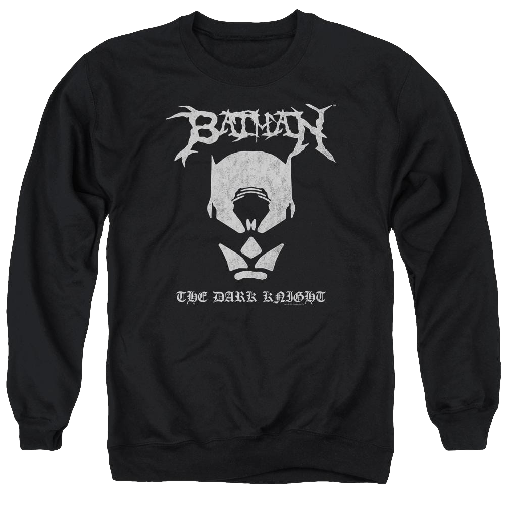 Batman Black Metal Batman - Men's Crewneck Sweatshirt