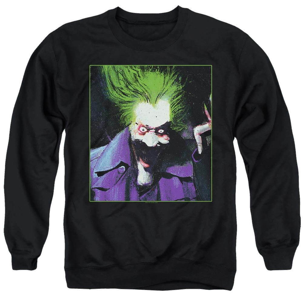 Joker, The Arkham Asylum Joker - Men's Crewneck Sweatshirt