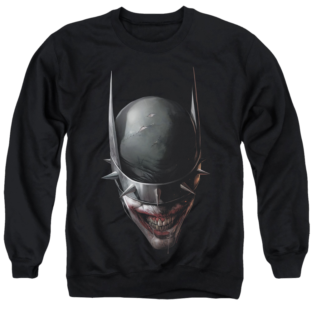 Joker, The Batman Who Laughs Head - Men's Crewneck Sweatshirt