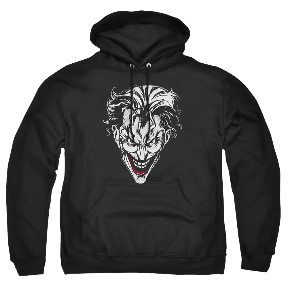 The Batman (2022) Joker Red On Black - Pullover Hoodie