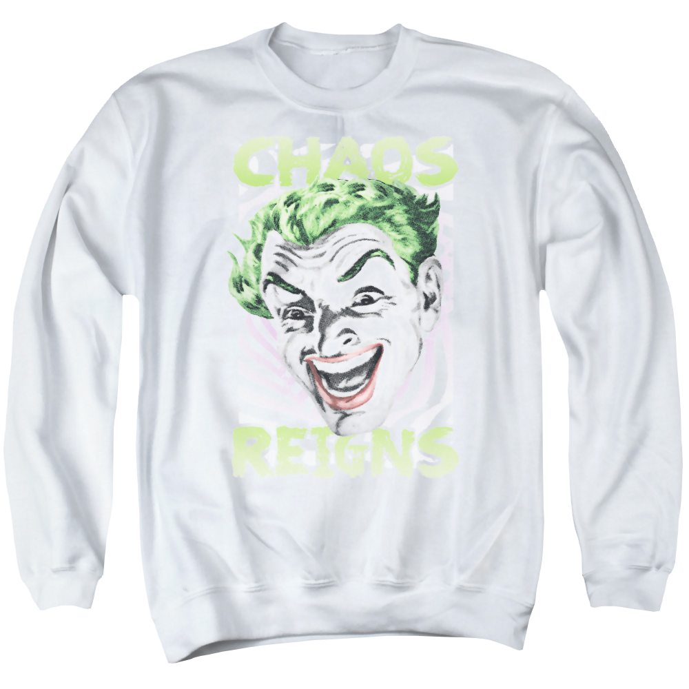 Batman - Classic TV Series Chaos Reigns - Men's Crewneck Sweatshirt