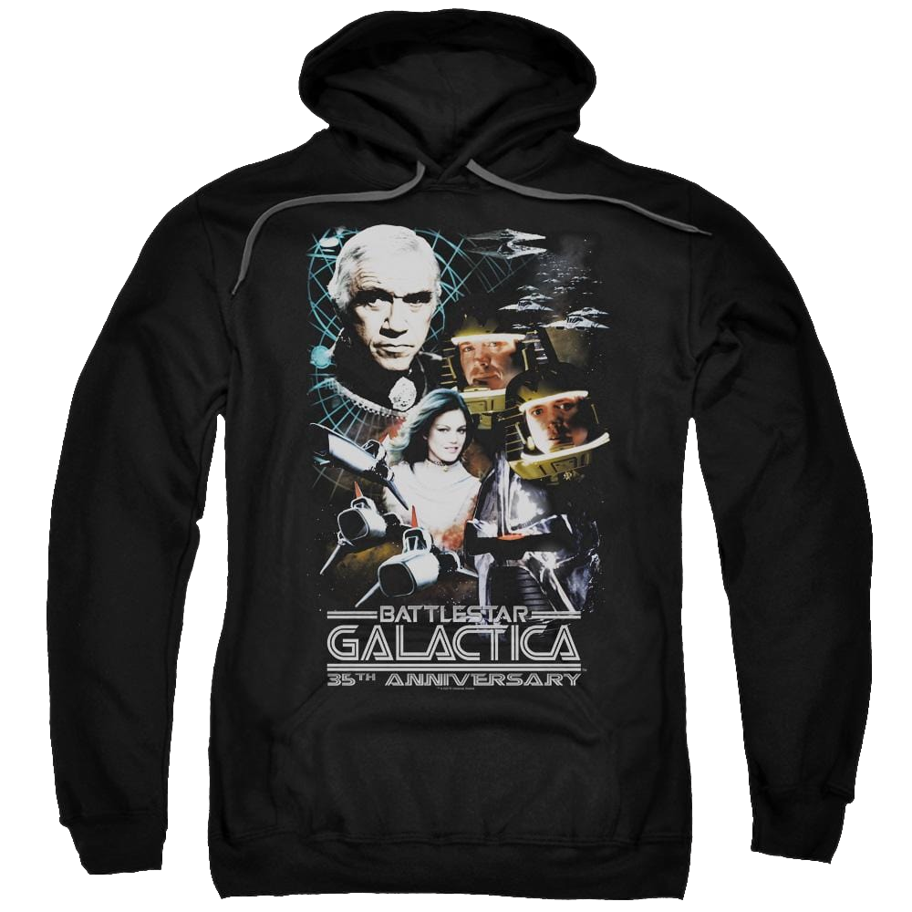 Battlestar Galactica 35th Anniversary Collage - Pullover Hoodie