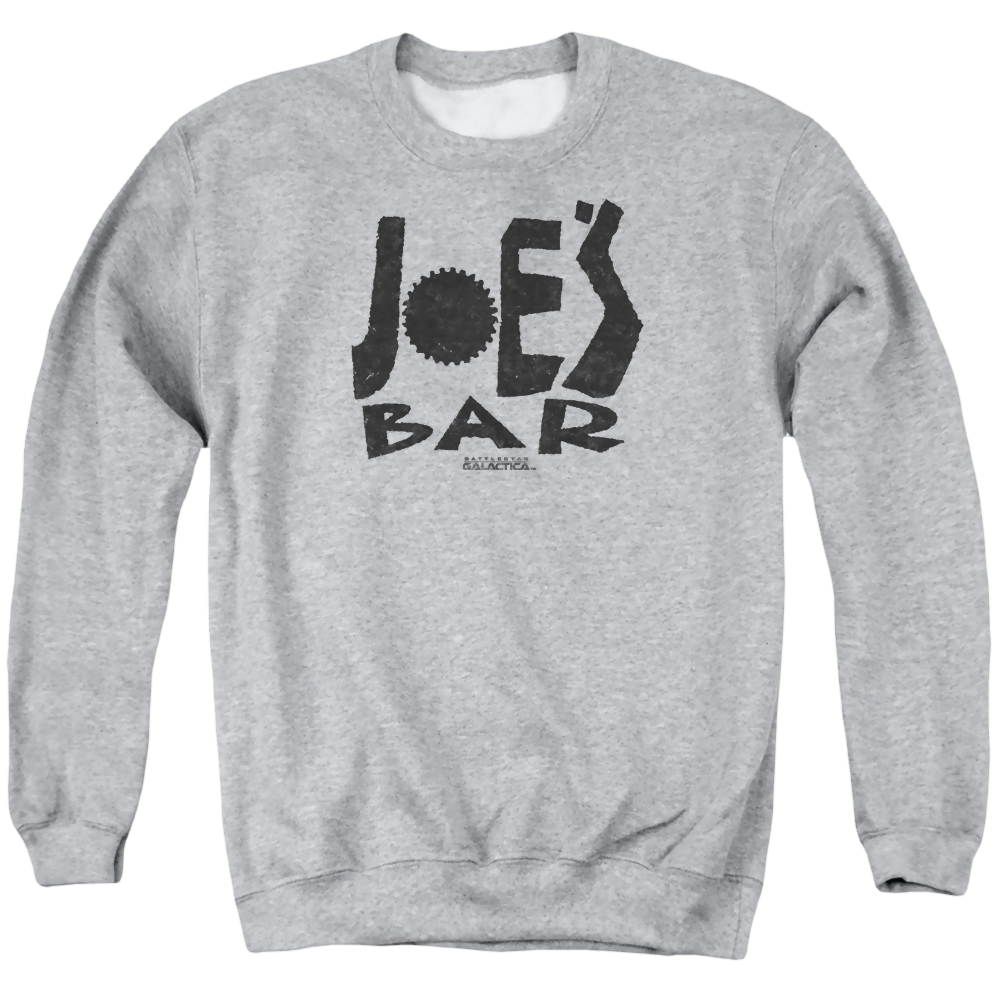 Battlestar Galactica Joes Bar Logo - Men's Crewneck Sweatshirt