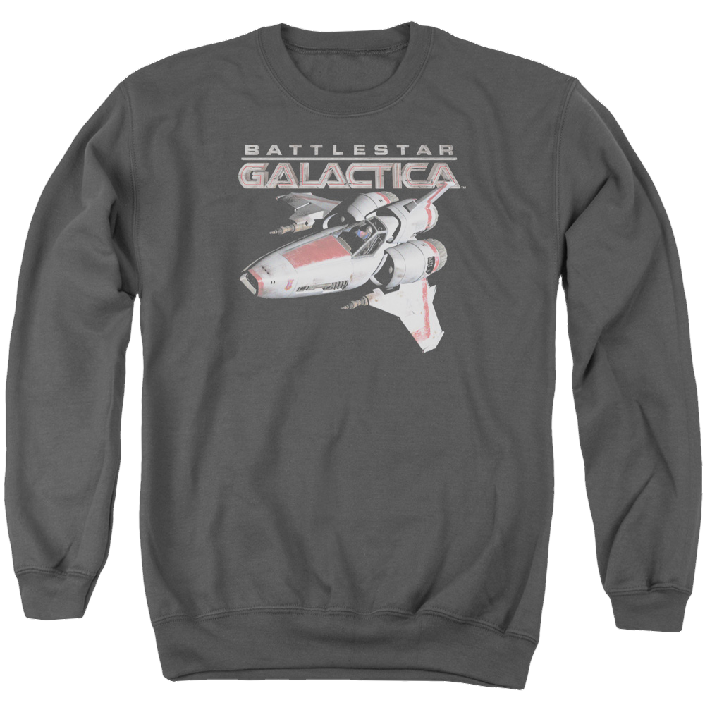 Battlestar Galactica Mark Ii Viper - Men's Crewneck Sweatshirt