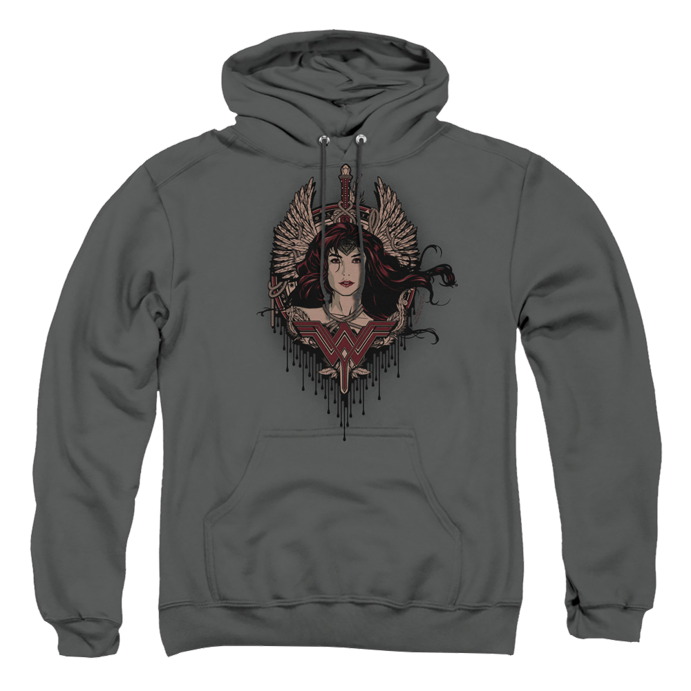 Batman v Superman Winged Goddess - Pullover Hoodie