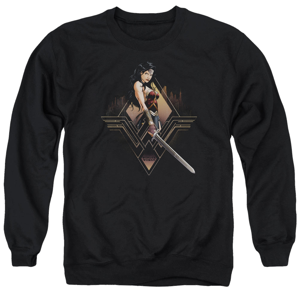 Batman v Superman City Girl - Men's Crewneck Sweatshirt