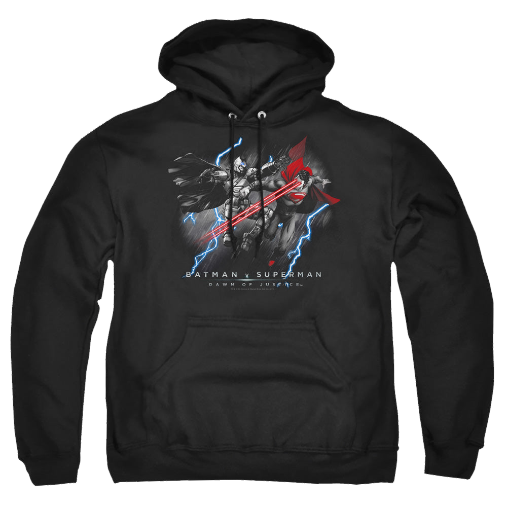 Batman v Superman Lightning V Heat Vision - Pullover Hoodie