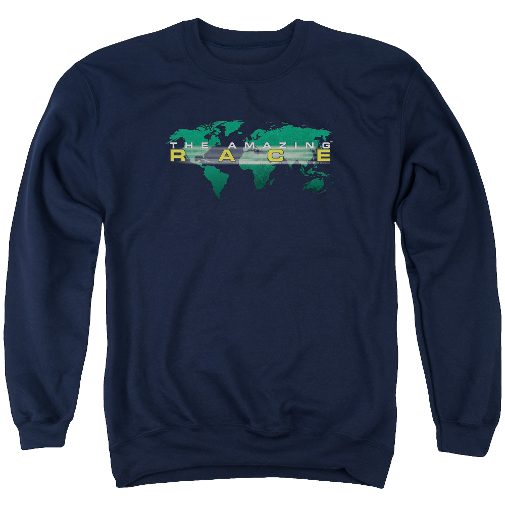 Amazing Race, The Around The World - Men's Crewneck Sweatshirt