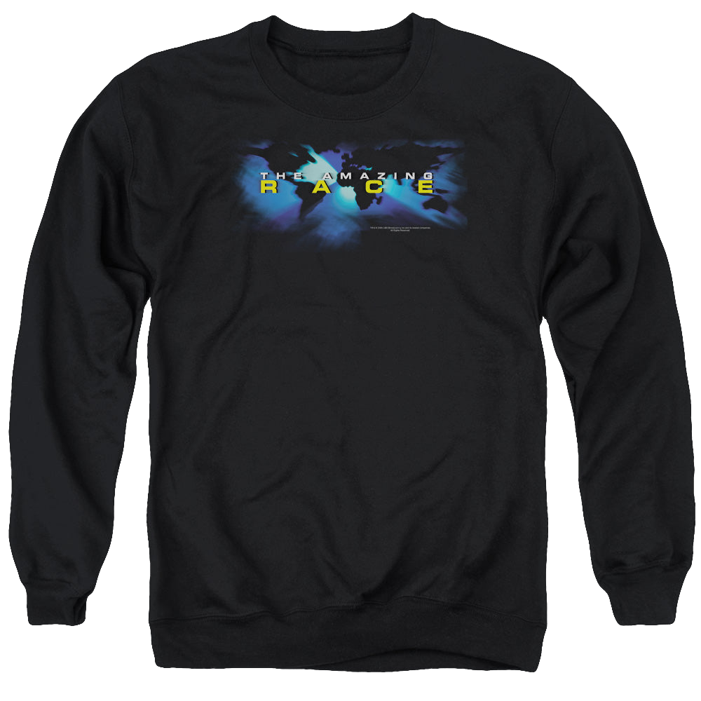 Amazing Race, The Faded Globe - Men's Crewneck Sweatshirt